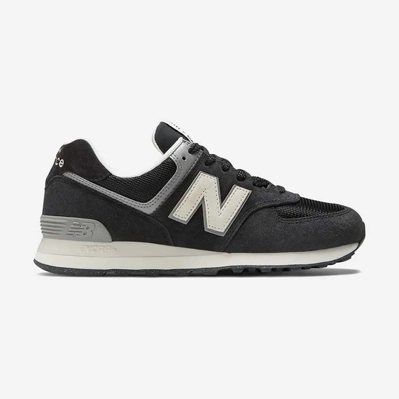 New Balance Men’s U574LL2 Black Suede ENCAP Lace Up Casual Sneakers Men’s Size 9 - Picture 1 of 8
